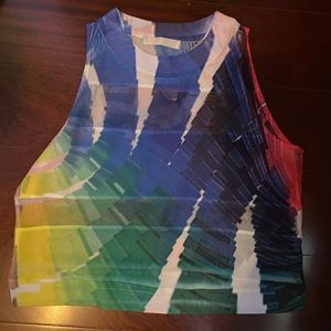 Zara Multi colored top